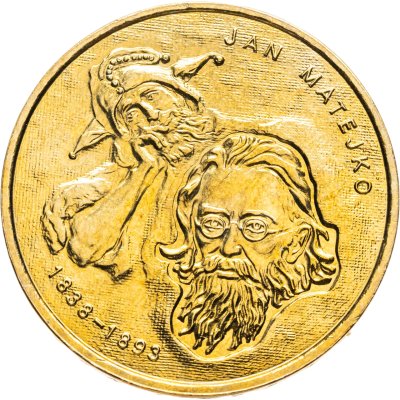 купить Польша 2 злотых 2002 "Ян Матейко"