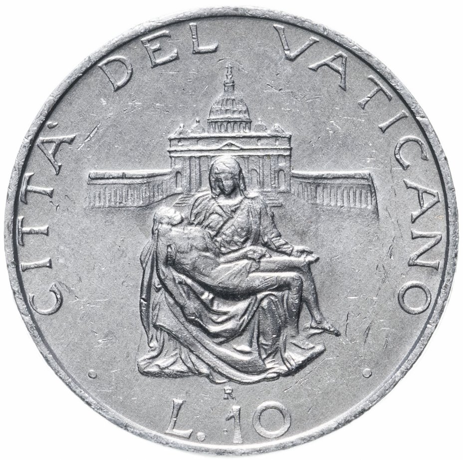 купить Ватикан 10 лир (lire) 1987