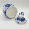 Купить Чайница "Бычок" с фигурной крышкой, фарфор, роспись, фарфор, роспись, Россия, 2000-2015 гг.