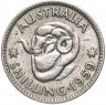 Купить Австралия 1 шиллинг (shilling) 1959