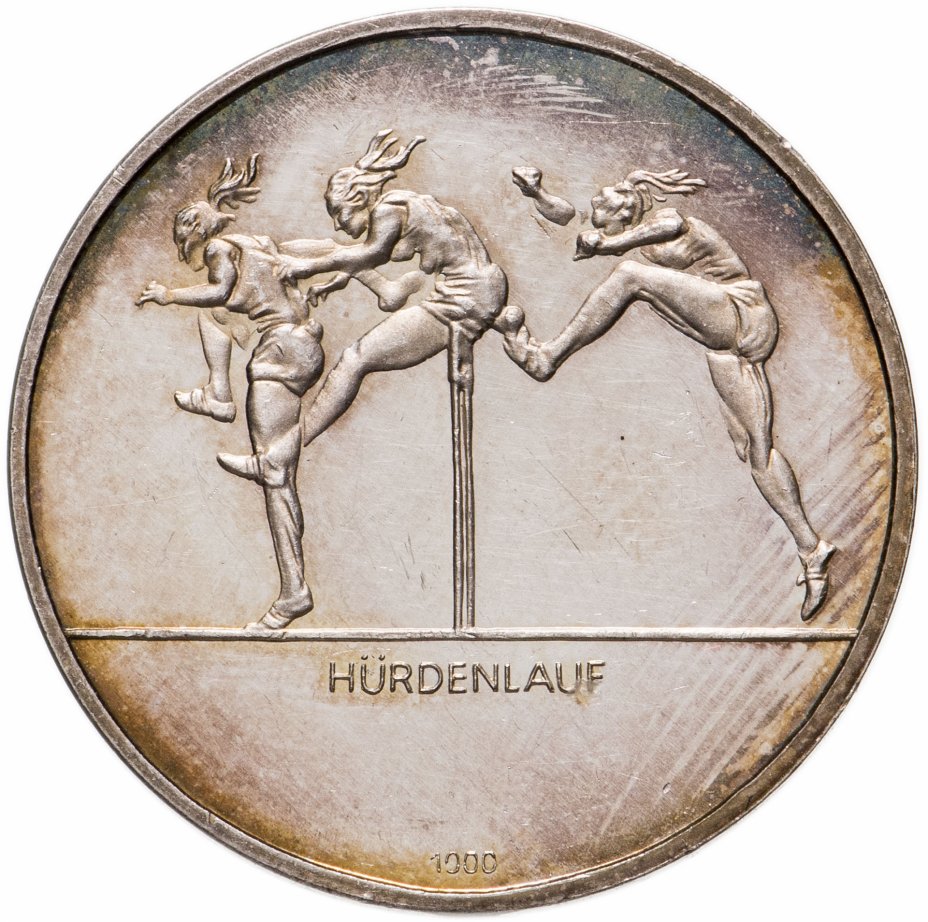 купить Медаль Германия "XX летние Олимпийские игры в Мюнхене -  Бег с препятствиями"