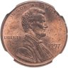 Купить США 1 цент (cent) 1997 "Lincoln Memorial Cent" в слабе DNC PF66