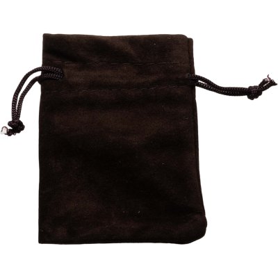 купить Бархатный мешочек, коричневый, 7х9 см