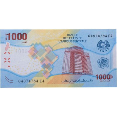 купить Центральная Африка (ЦАР) - 1000 франков 2022 (2026) "Медицина" без кода Р-W701(2) UNC гибрид