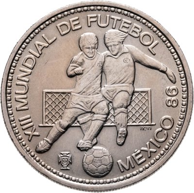 купить Португалия 100 эскудо (escudos) 1986 "Чемпионат мира по футболу 1986, Мексика"