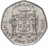 Купить Ямайка 25 центов 1991-1994