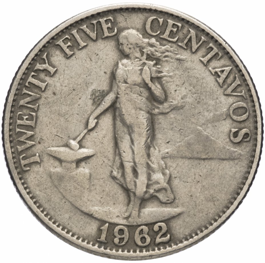 купить Филиппины 25 сентаво (centavos) 1958-1966, случайная дата