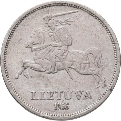 купить Литва 5 лит 1936