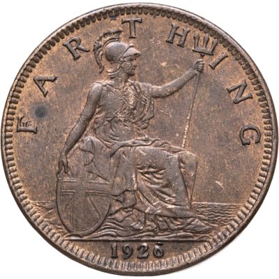 купить Великобритания 1 фартинг (farthing) 1926