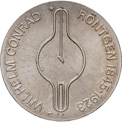 купить Германия (ГДР) 5 марок 1970 "125 лет со дня рождения Вильгельма Конрада Рентгена"