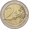 Купить Германия 2 евро (euro) 2015 G 25 лет объединению Германии