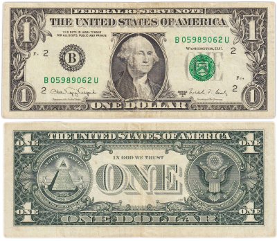 купить США 1 доллар 1988A (Pick 480b) A-Бостон