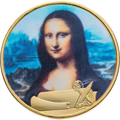 купить Медаль "Леонардо да Винчи. 500 лет со дня смерти. Мона Лиза"