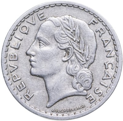 купить Франция 5 франков 1947