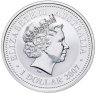 Купить Австралия 1 доллар (dollar) 2007 UNC "Китайский календарь - Год крысы 2008 Лунар - лунный календарь"
