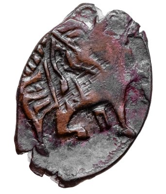 купить Алексей Михайлович "Тишайший" Копейка (Медный бунт) чекан Пскова.R8