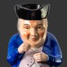 Купить Кружка-тоби в виде мужчины, фаянс, роспись, Sitzendorfer Porzellanmanufaktur, Германия, 1919-1949 гг.