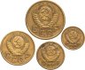 Купить Набор монет СССР 1954  года (4 монеты)