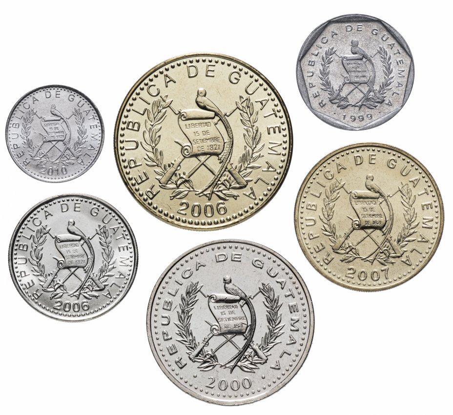 Гватемала монеты