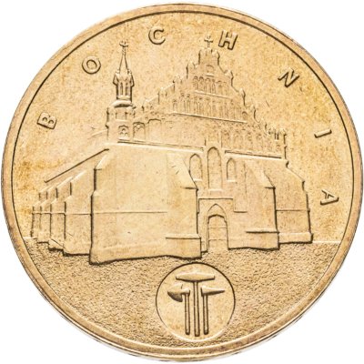 купить Польша 2 злотых 2006 "Древние города Польши - Бохня"