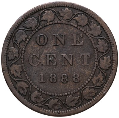 купить Канада 1 цент (cent) 1888