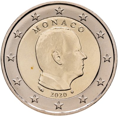 купить Монако 2 евро 2020