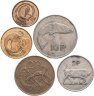 Купить Ирландия набор монет для обращения 1971-1973 (5 шт.)
