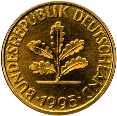 купить 10 пфеннигов (pfennig) 1995 А