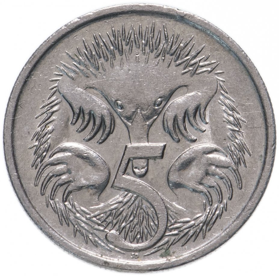 купить Австралия 5 центов (cents) 1987-1996 королева средних лет