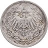Купить Германия 1/2 марки 1906, знак монетного двора: "A" - Берлин