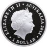 Купить Австралия 1 доллар 2014 "Национальный парк Улуру — Ката-Тьюта  - Варан", в футляре с сертификатом