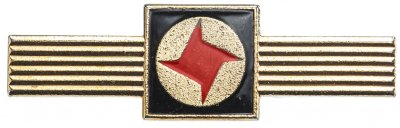 купить Зажим для галстука с геометрическим рисунком