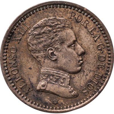 купить Испания 2 сентимо (centimos) 1905