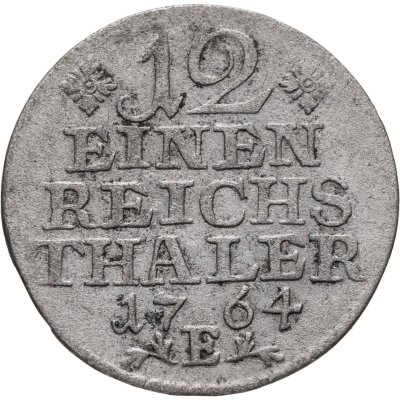 купить Германия, Пруссия 1/12 талера 1764
