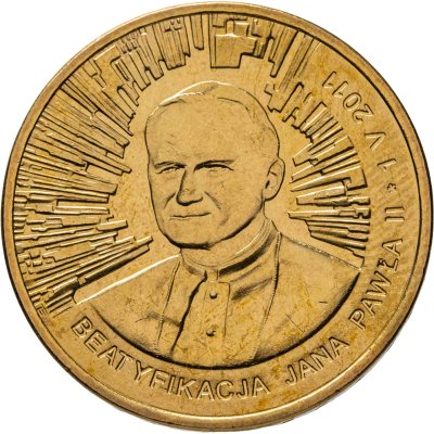 купить Польша 2 злотых 2011 "Беатификация Иоанна Павла II — 1 мая 2011 (Beatyfikacja Jana Pawła II — 1 V 2011)"
