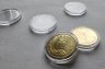 Купить Капсулы для монет 22 мм 100 штук в пластиковом боксе