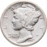 Купить США 10 центов (дайм) 1917 "Mercury Dime"