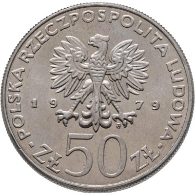 купить Польша 50 злотых 1979 "Польские правители: Князь Мешко I"