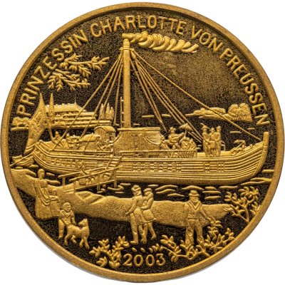 купить Северная Корея 20 вон (won) 2003 "Пароход "Princess Charlotte of Prussia"