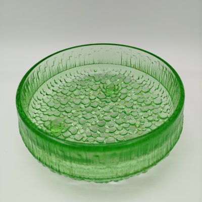 купить Чаша (конфетница) из серии "Ultima Thule" ("Край света"), дизайнер Tapio Wirkkala (Тапио Вирккала), цветное стекло, Iittala, Финляндия, 1960-1980 гг.