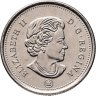 Купить Канада 25 центов (cents) 2015