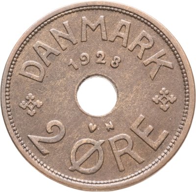 купить Дания 2 эре (ore) 1928