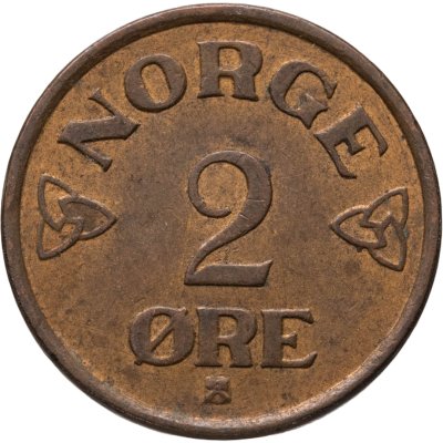 купить Норвегия 2 эре (ore) 1956