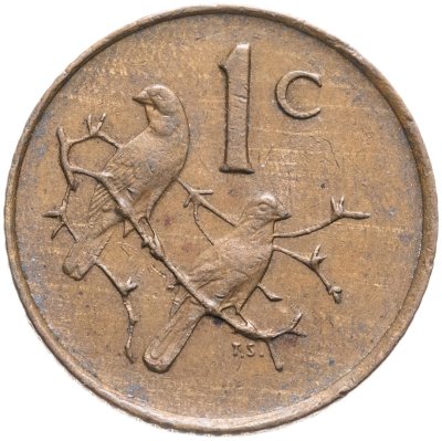 купить ЮАР 1 цент (cent) 1988