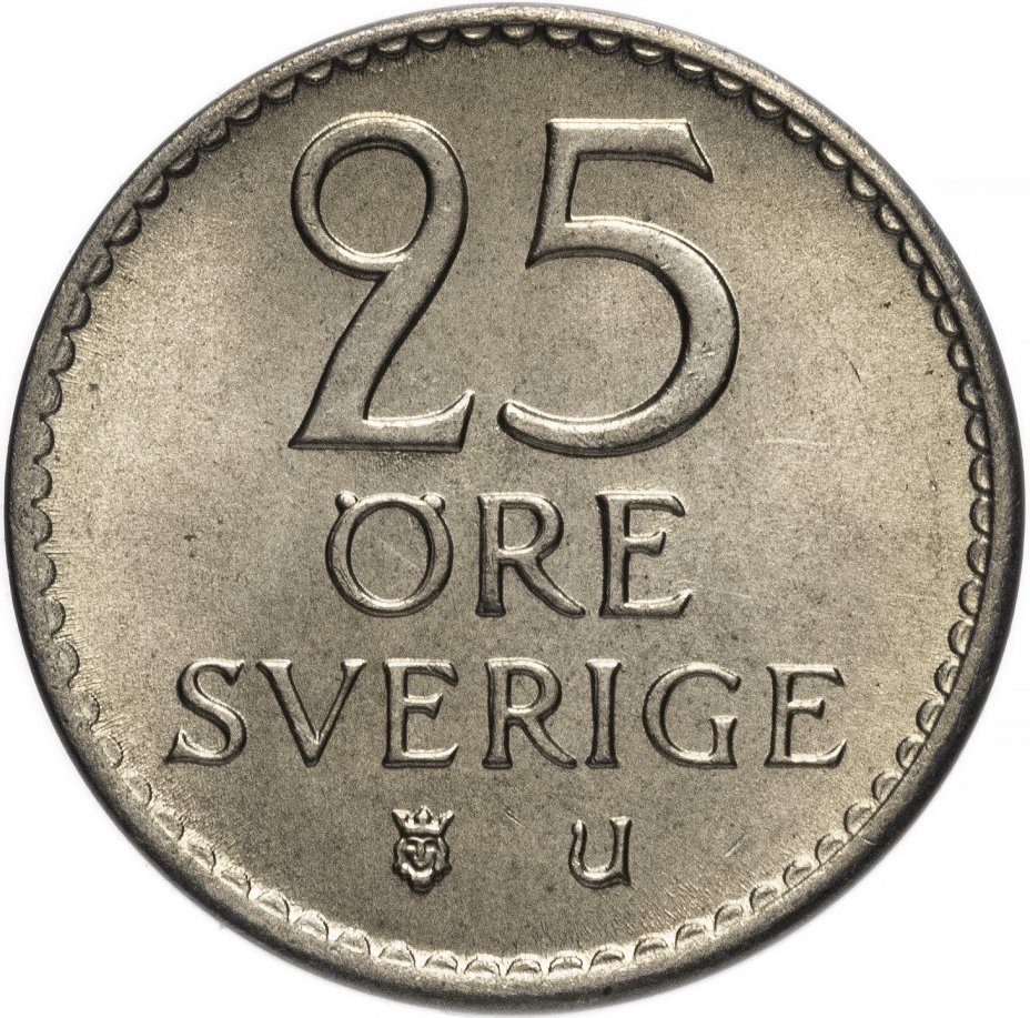 купить Швеция 25 эре 1964