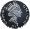 Купить Острова Кука 50 долларов 1990 "Защита дикой природы - Медведь"