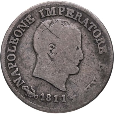 купить Наполеоновская Италия 10 сольди (soldi) 1811