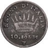 Купить Наполеоновская Италия 10 сольди (soldi) 1811