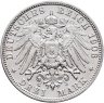 Купить Германская империя (Бавария) 3 марки (mark) 1908 D