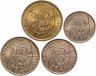 Купить Набор из 4-х монет 1993 ММД Арктикуголь, о. Шпицберген